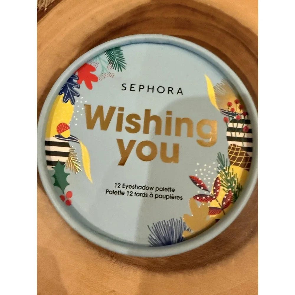 Sephora Wishing You Holiday Eyeshadow Palette 12 Shades - Limited Edition